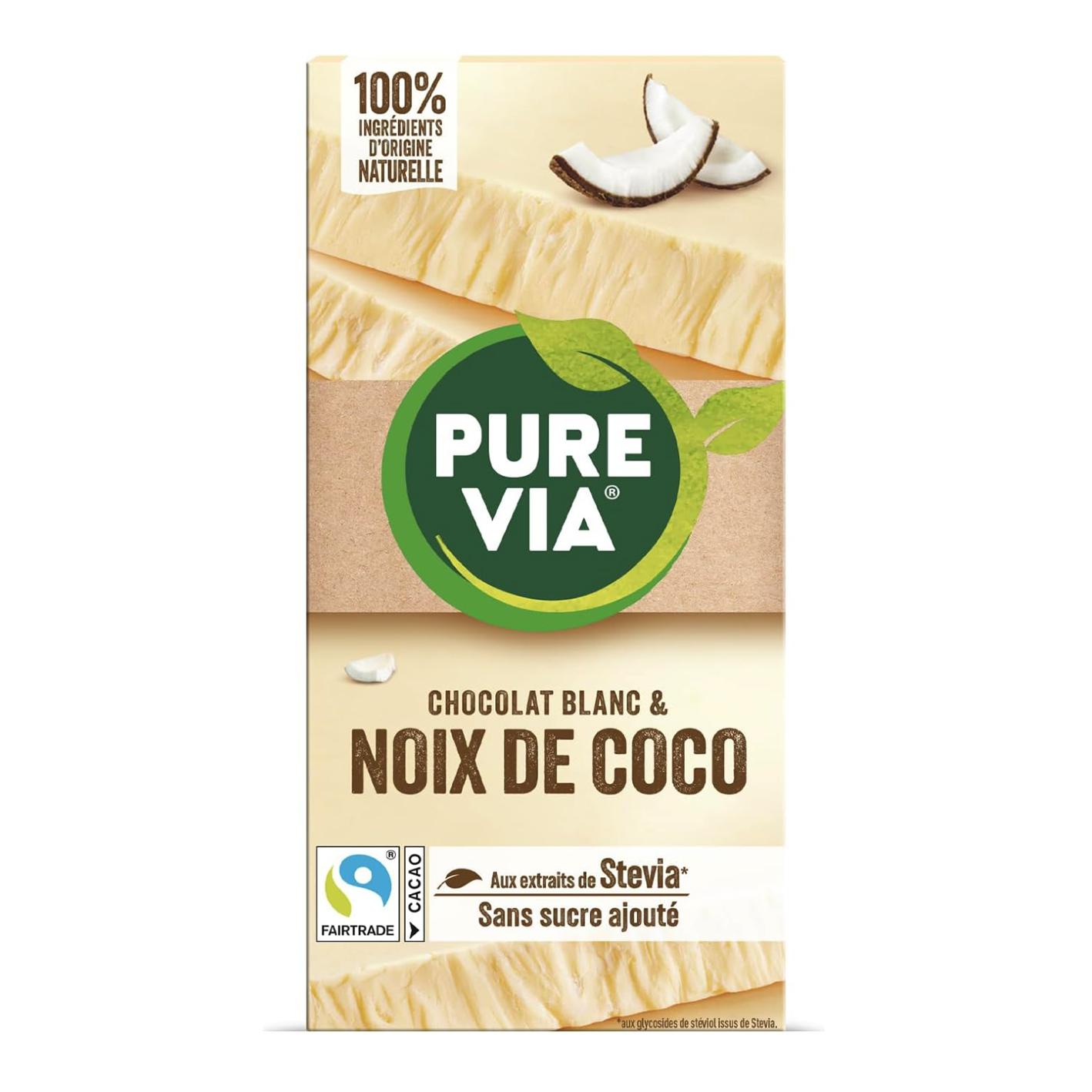 Chocolat sans glucides PURE VIA®