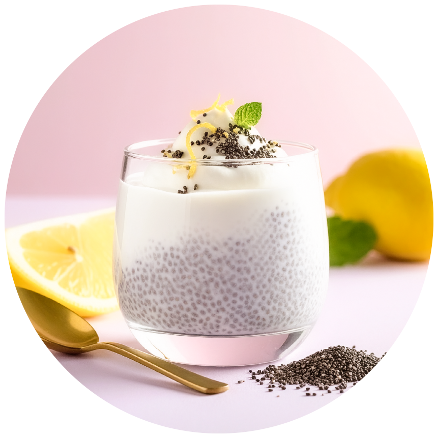 Pudding de Chia Citron / Mascarpone | Ariel®