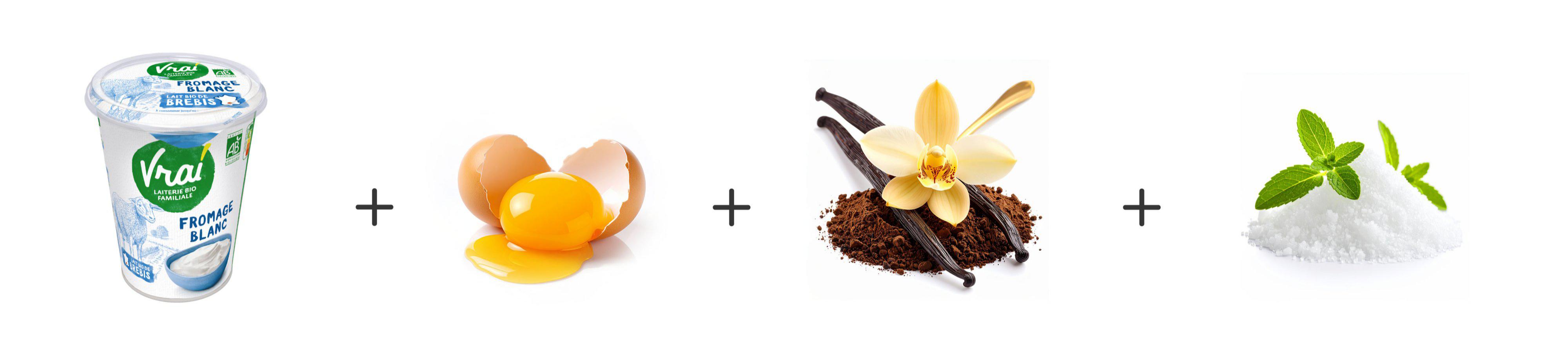 Ingrédients Pancakes Keto | Ariel®