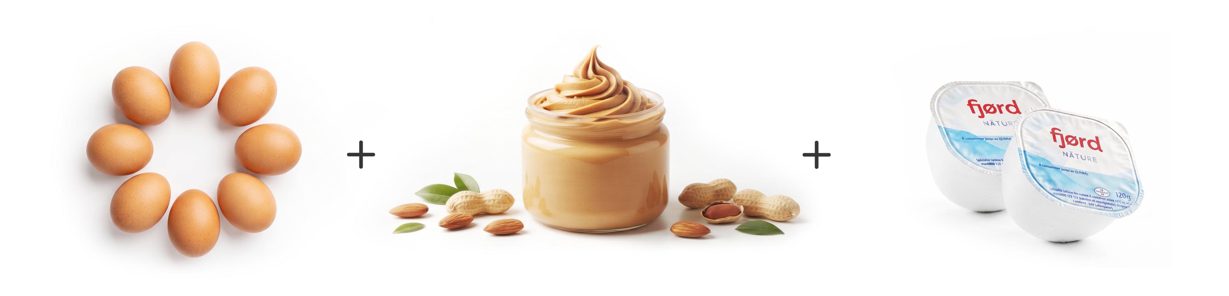 Ingrédients Pain Cacahuètes Keto | Ariel®