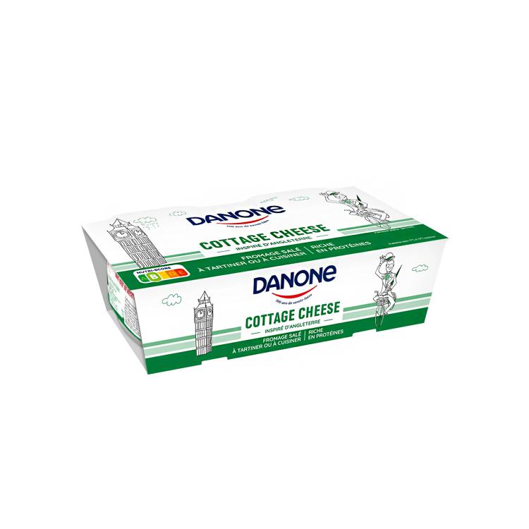 Cottage Cheese pour préparation de Pain plat / pâte pizza ou tarte flambée