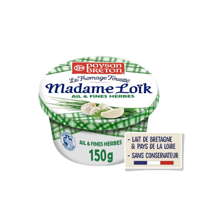 Fromage frais Mme Loïk® ail et fines herbes