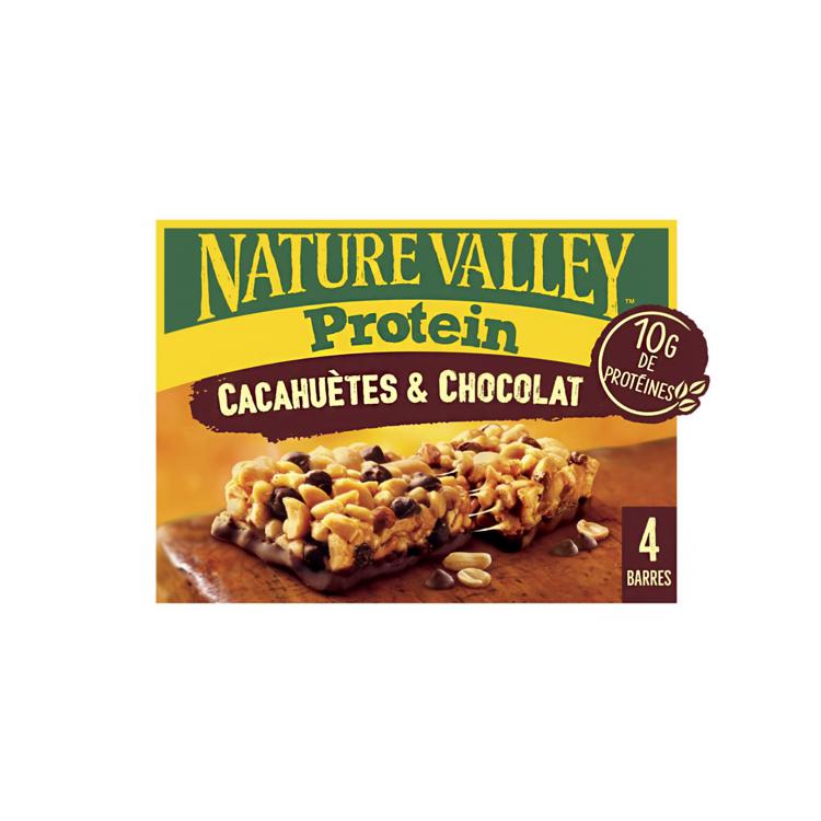 Barres Protéinées aux Cacahuètes & Chocolat noir (à manger en 2x)