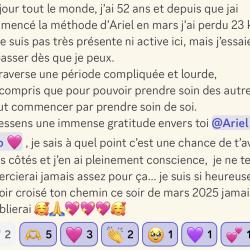 témoignage Méthode Ariel Keto®