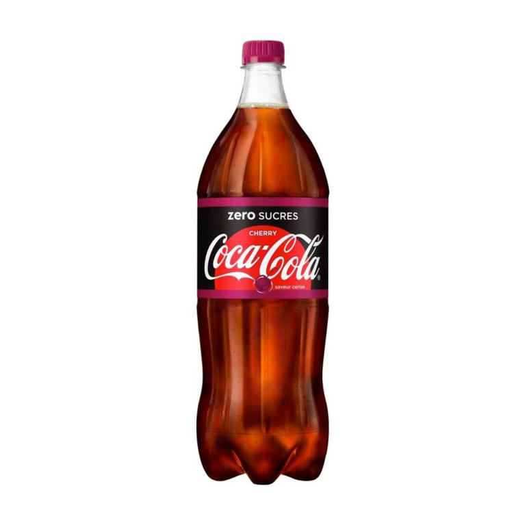 Coca Cola® Cherry sans sucres - aspartame